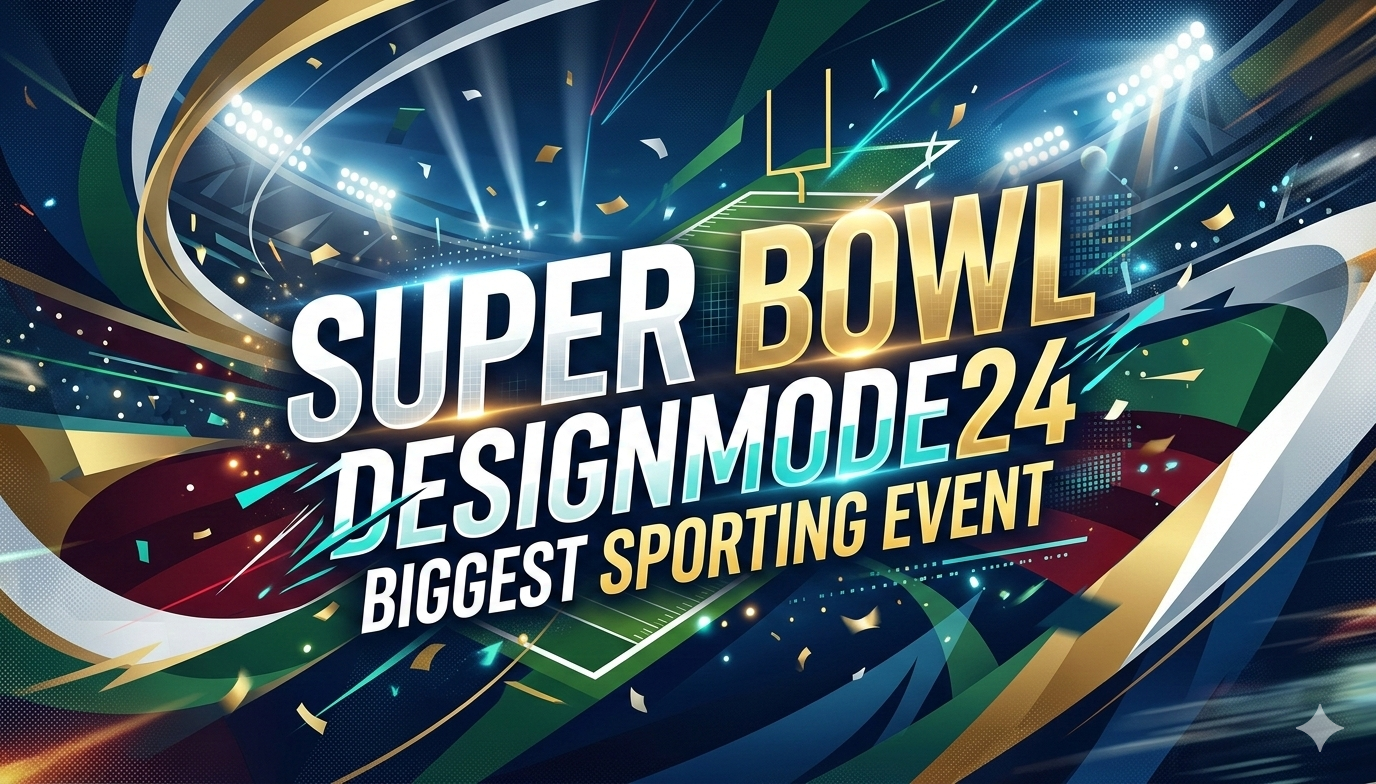 super bowl designmode24 biggest sporting event