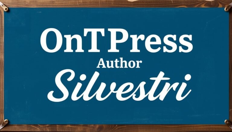 ontpress author silvestri